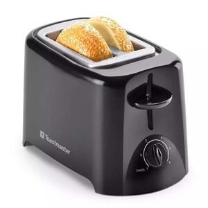 Toastmaster Black 2 Slice Toaster With Browning Control‎ Lever And Cancel Button